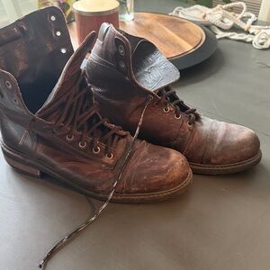 Men's Diesel Cassidy Brown Leather Boots